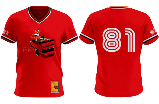 Turbo Tony Jersey- Red